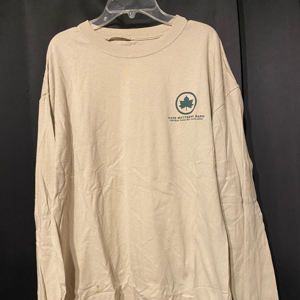 2003 Dave Matthew’s Band Long Sleeve Concert T-Shirt XL